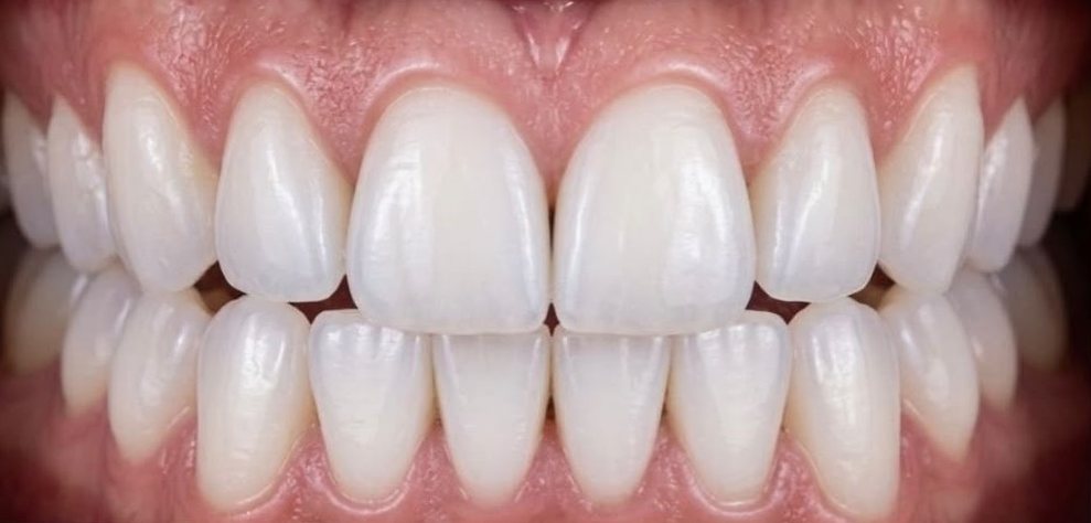 Dentes depois do tratamento